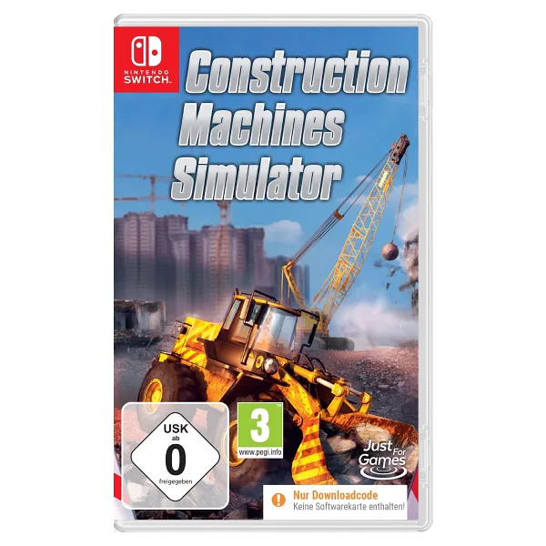 Construction Machines Simulator Nintendo Switch Oyun
