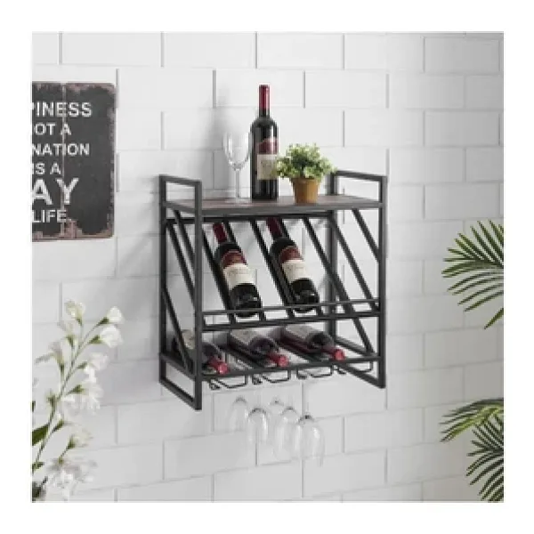 DEKOMODERN Vino Şarap Rafı