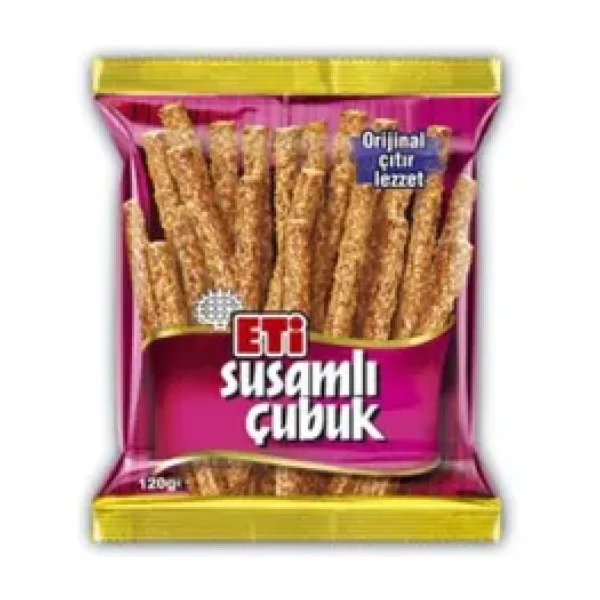 Eti Susamlı Çubuk Kraker 120 gr 10'lu