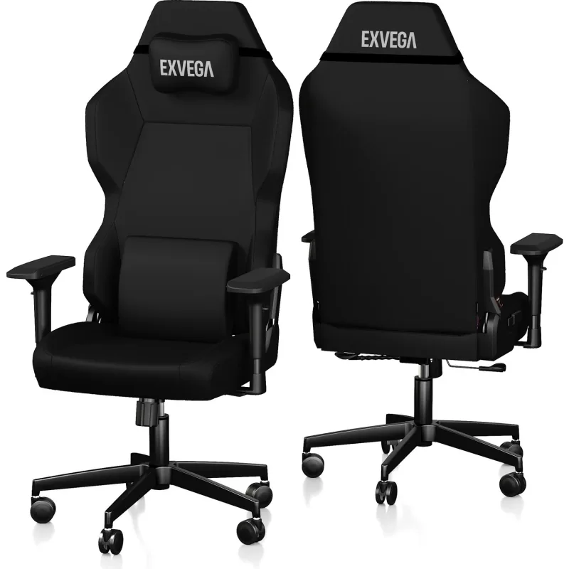 Exvega Andromeda Premium Siyah Kumaş Oyuncu Koltuğu