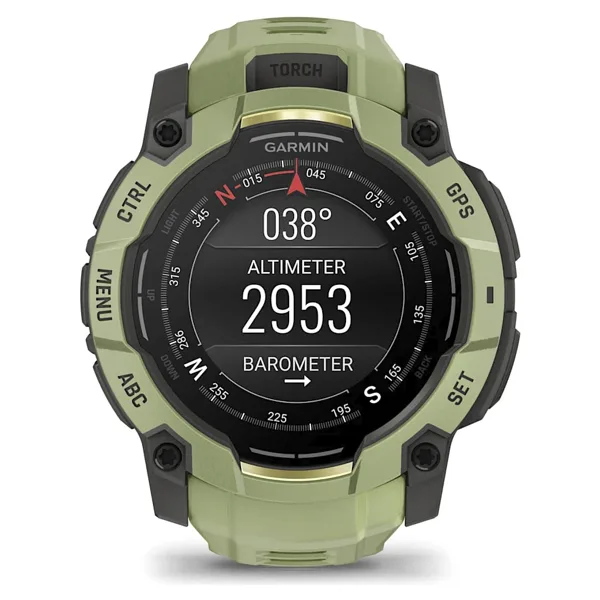 Garmin Instinct 3 50mm Amoled Açık Yeşil Akıllı Saat