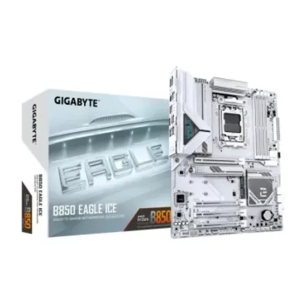 Gigabyte B850 Eagle Ice AMD AM5 DDR5 ATX Anakart