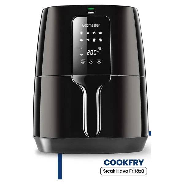 Goldmaster Cookfry GM7461 3.8 lt Yağsız Fritöz