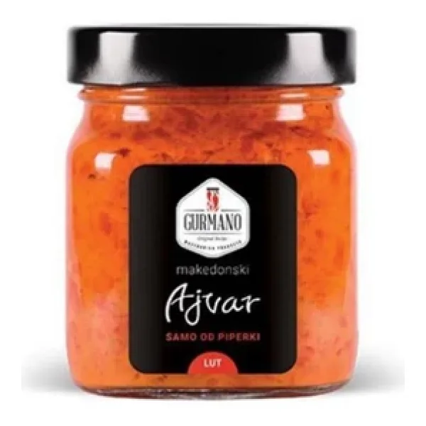 Gurmano Ajvar Acı Sos 300 Gr