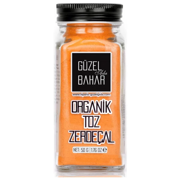 Güzel Ada Gıda Organik 50 gr Zerdeçal Tozu