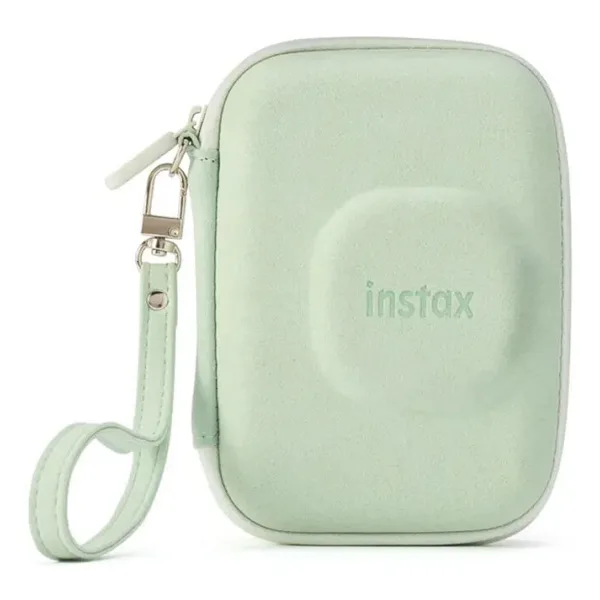 Instax Mini Liplay Yeşil Fotoğraf Makinesi Omuz Çantası