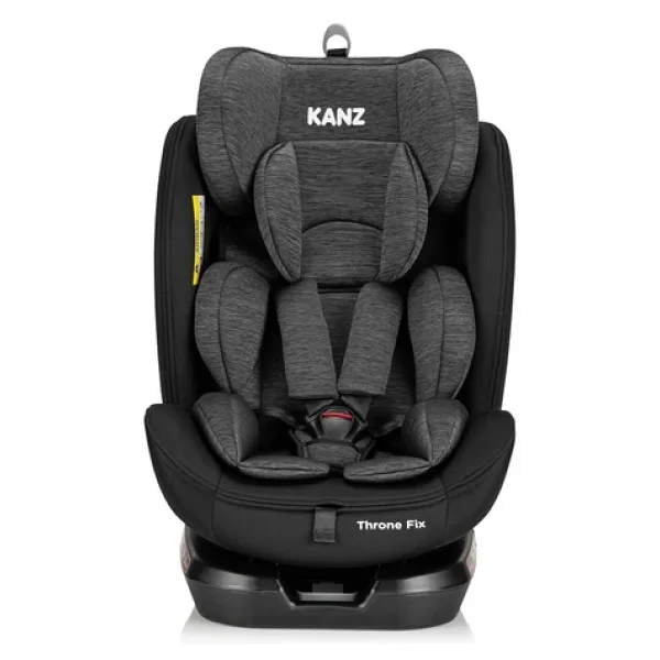 Kanz Thronefix Siyah 360° Dönebilen Isofixli 0-36 kg Oto Koltuğu