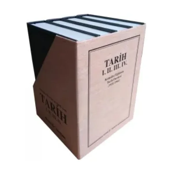 Kemalist Eğitimin Tarih Dersleri Seti (4 Cilt) - Kolektif