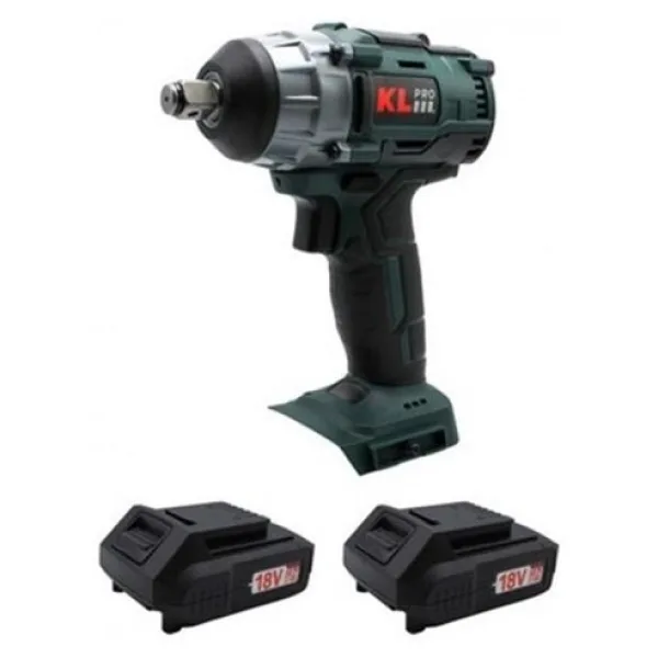 KLpro KLSS18B-20 Çift Akülü 2 Ah Somun Sıkma Makinesi