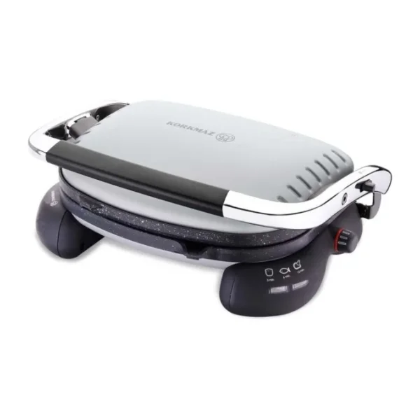 Korkmaz Castron A324-04 Gri 1800 W Tost Makinesi