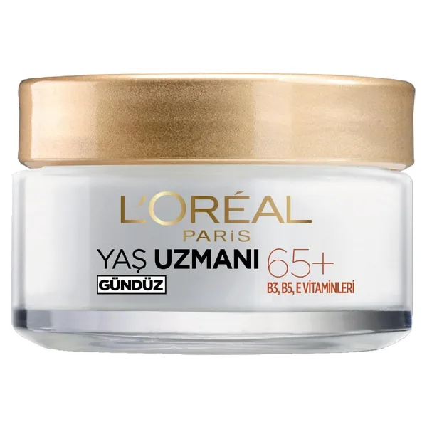 L'Oreal Paris Yaş Uzmanı 65+ SPF 20 Kırışıklık Karşıtı ve Besleyici 50 ml Gündüz Kremi