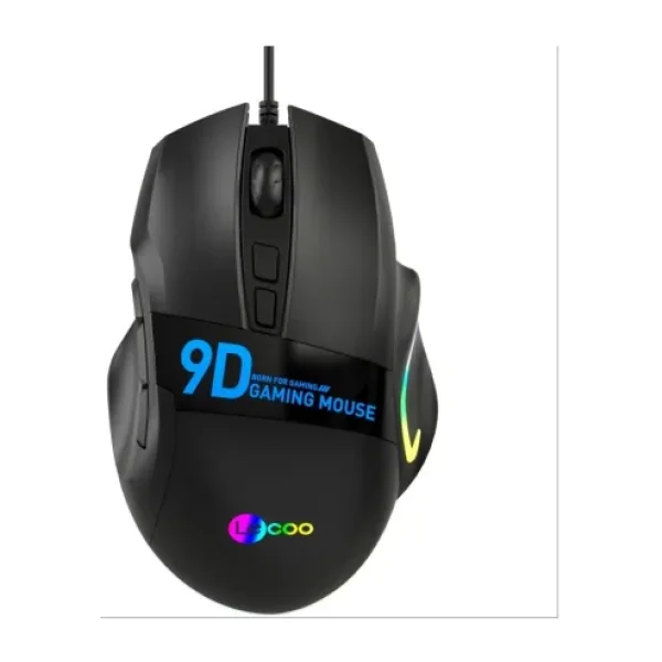 Lenovo Lecoo MS130 RGB Ergonomik Makrolu Optik Kablolu Oyuncu Mouse