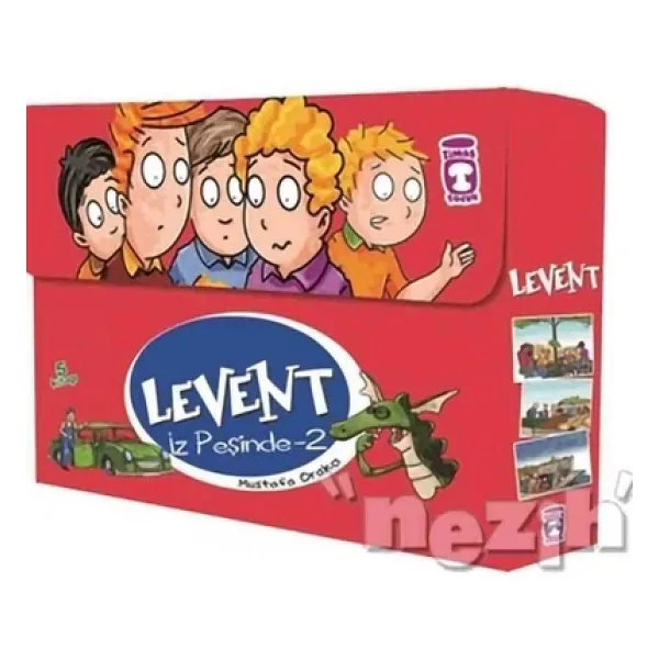 Levent İz Peşinde 2. Set (5 Kitap) - Mustafa Orakçı