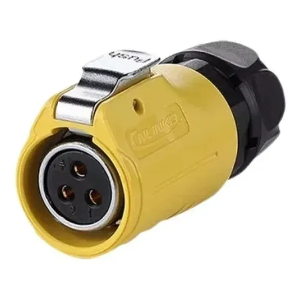 LP-20-J03PE-01-021 3-Pin Su Geçirmez Konnektör - Dişi