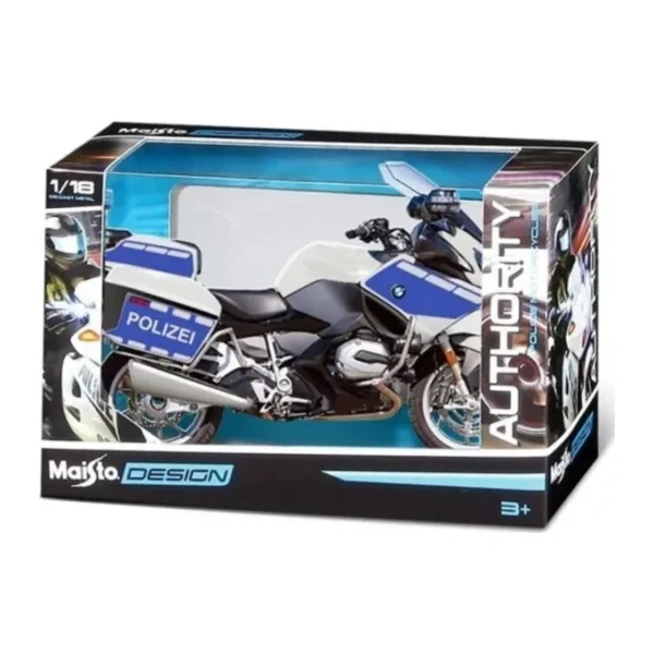 Maisto 1:18 Polis Motorsikleti