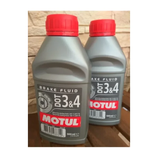 Motul Dot 3&4 Fren Hidrolik Yağı 1 Litre (2x0,500 Ml ) -