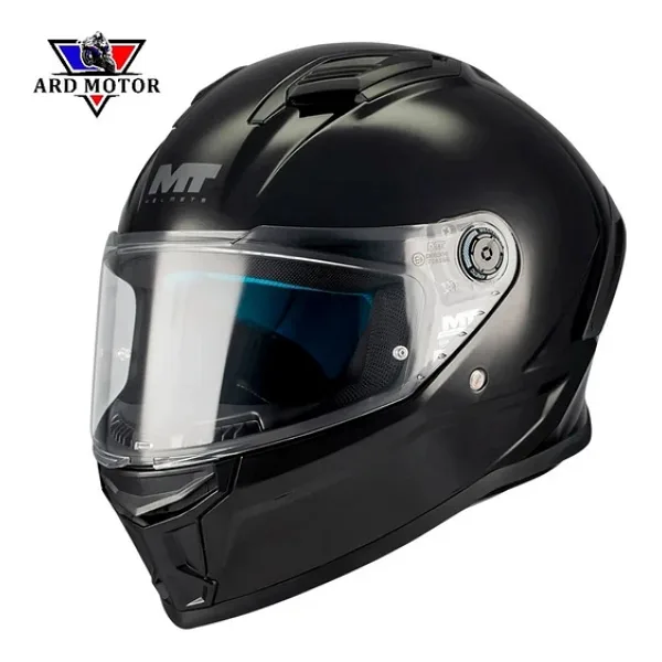 Mt Helmets Stınger 2 Pure A1 Parlak Siyah Kapalı Kask