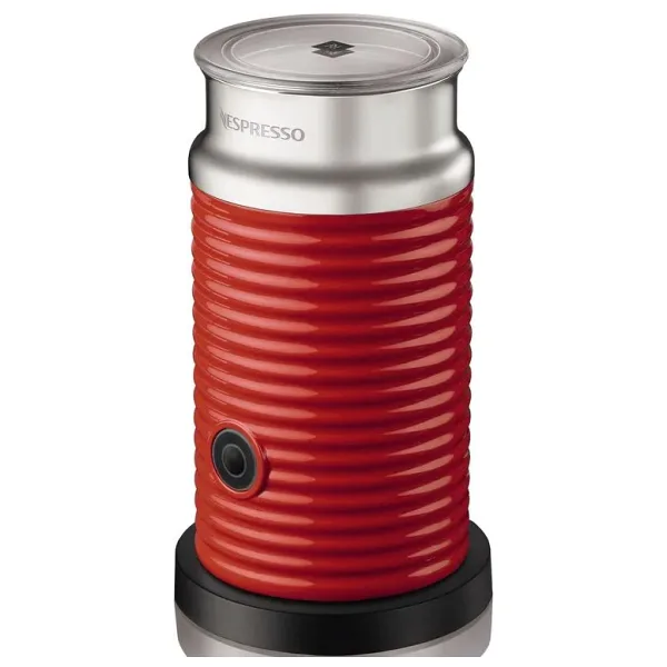 Nespresso Aeroccino 3 Kırmızı Süt Köpürtücü