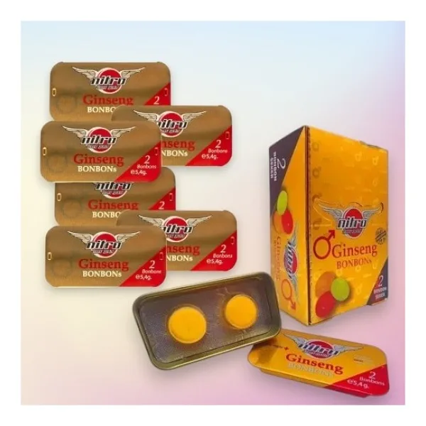 Nitro Max Gold Bonbon 6 Teneke Kutu 12 Adet Bonbon Şeker