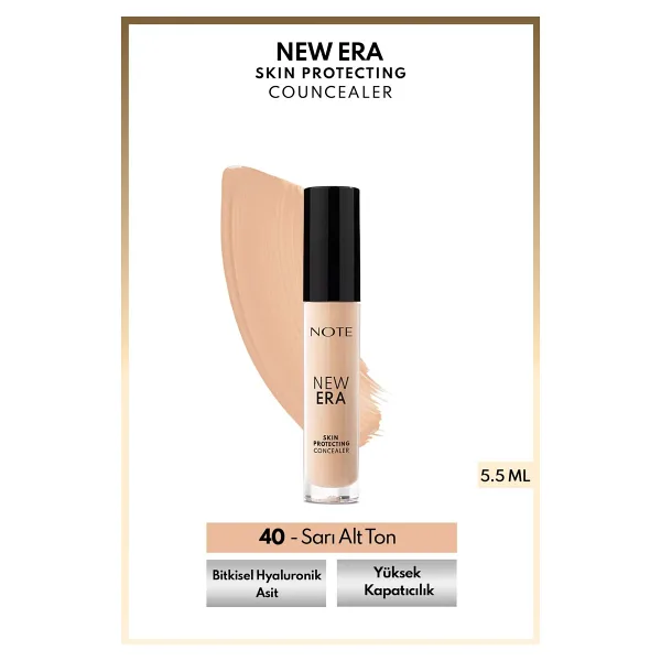 Note New Era Skin Protecting 40 Soft Ivory 5.5 ml Likit Kapatıcı
