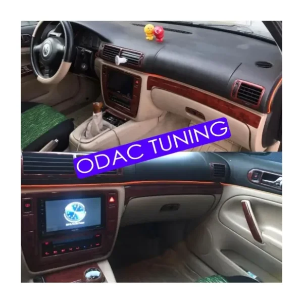 ODAC TUNING VW Passat B5 Torpido, Konsol, Trim, Göğüs Kaplama Seti Maun Renk
