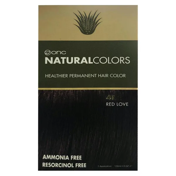 Organic Natural Colors 4RR Koyu Kızıl Saç Boyası