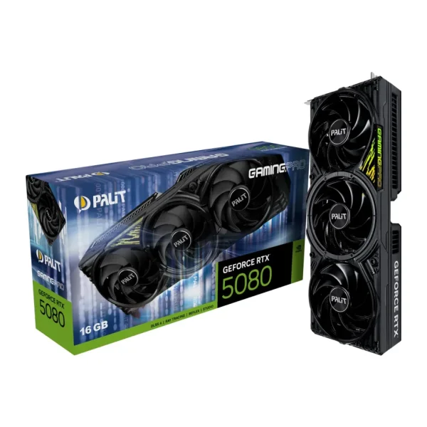 Palit RTX 5080 GamingPro NE75080019T2-GB2031A 256 Bit GDDR7 16 GB Ekran Kartı