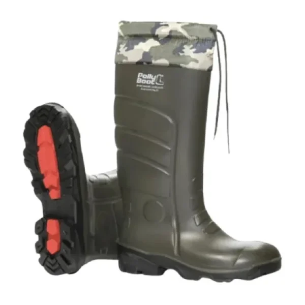 Polly Boot Galaxy Vegan Polly Boot Avcı Çizmesi Uzun Boğazlı - Haki - Yeşil - 45