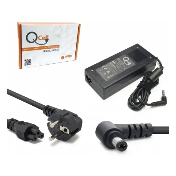 Qcell QBA-010 19.5V 9.23A 180W 5.5x2.5mm Slim Gaming Laptop Adaptörü
