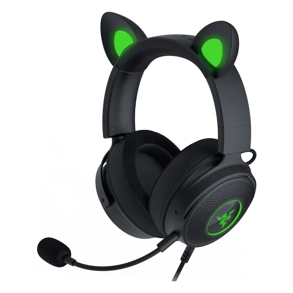 Razer Kraken Kitty V2 Pro RZ04-04510100-R3M1 Siyah RGB USB Kablolu Kulak Üstü Oyuncu Kulaklığı