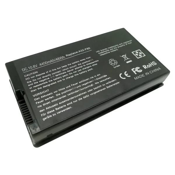RETRO Asus F80, F81, F83, X61, X82, X85, X88, A32-F80 Notebook Bataryası - Siyah