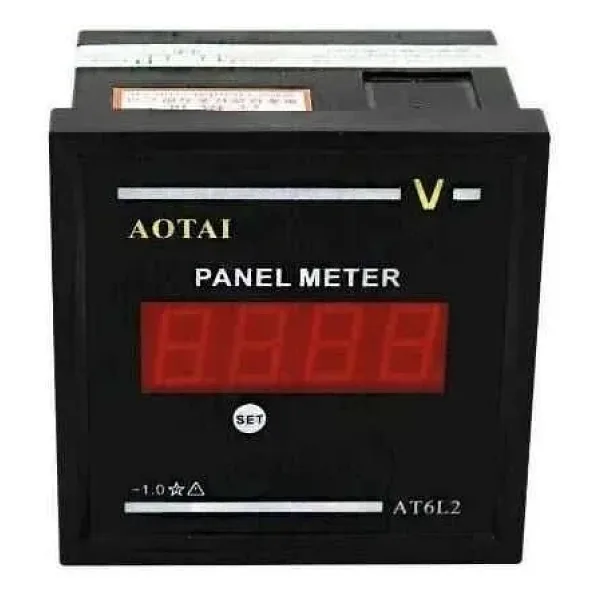 S6L2-V AC 50-500V Dijital Voltmetre