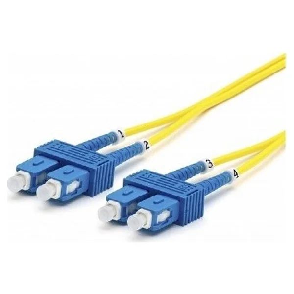SC - SC FIBER PATCH KABLO SM - 10 MT
