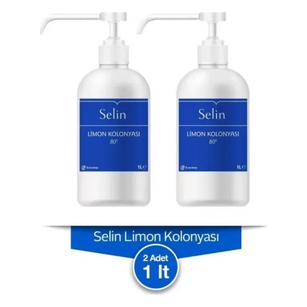Selin Limon Sprey Kolonya 1 lt 2'li