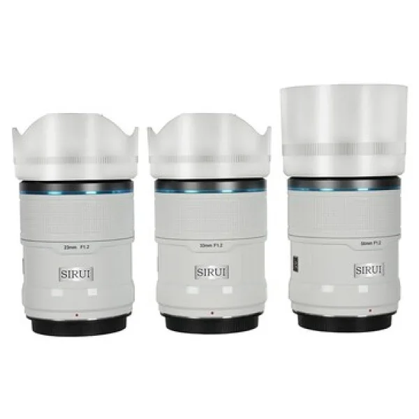 Sirui Sniper APS-C f/1.2 3'lü Lens Seti