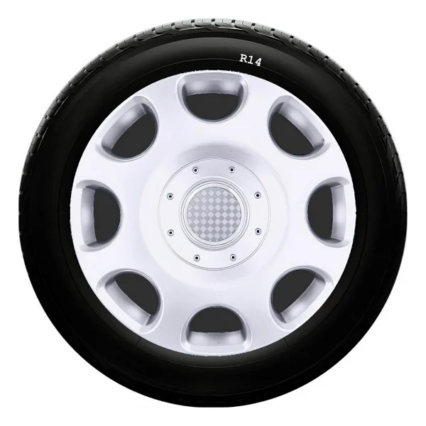 Sjs Sks Chevrolet Jant Kapağı 14 Inc Kırılmaz 1 Takım 4 Adet NO:208