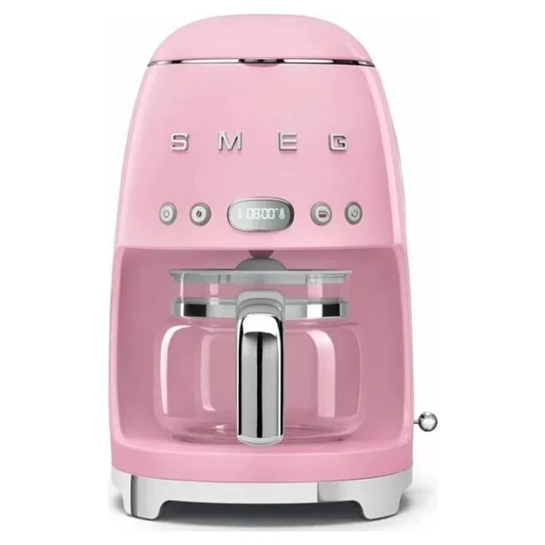 Smeg DCF02PKEU Retro Pembe Filtre Kahve Makinesi