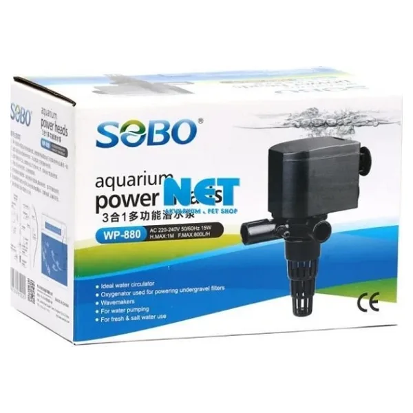 Sobo WP-880 800 lt/s Akvaryum Kafa Motoru