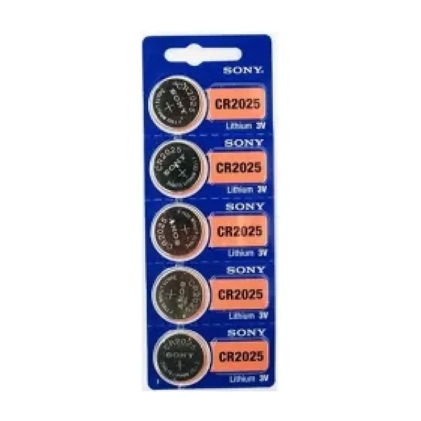 Sony Cr 2025 3V 5'li Paket Lityum Pil - 5 Adet