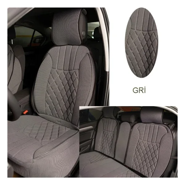 Space Elegance 5'li Set Minder Gri / KLMNY549
