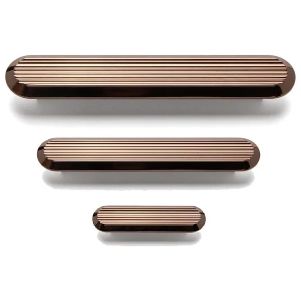 System Line-Çizgili Kulp Rose Renk 512 mm