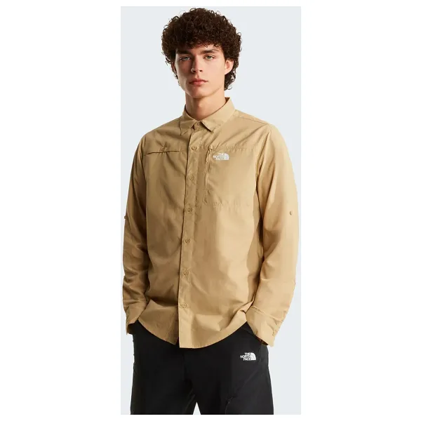 The North Face Sequoia NF0A8FU5LK51 Uzun Kollu Bej Erkek Gömlek