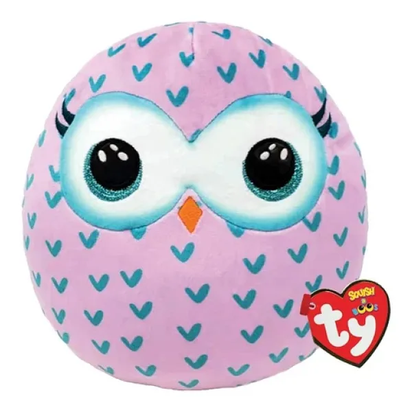 Ty Squish Boos Baykuş Yastık Winks 22 Cm