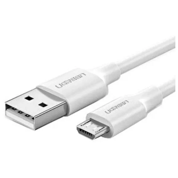 Ugreen Micro USB Şarj Ve Data Kablosu Beyaz-1.5 Metre