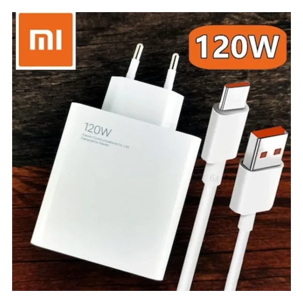 Xiaomi 120w Turbo Şarj Cihazı Aleti 120w 6A MYD-13-EE