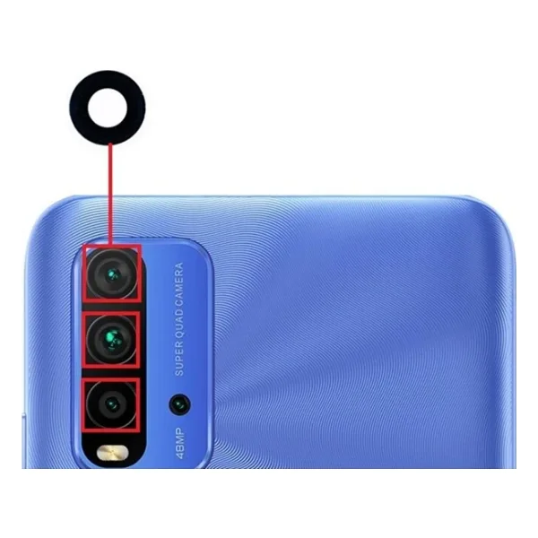 Xiaomi Redmi 9T Uyumlu Kamera Lensi Camı M2010J19SG M2010J19SY