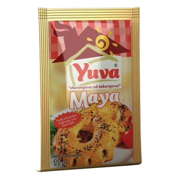 YUVA Instant Kuru Ekmek Mayası Koli 3x11grx 150 Paket 3lü