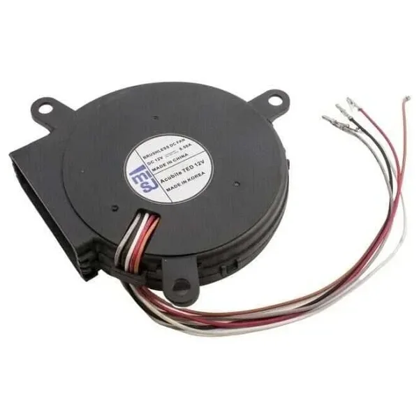 105X105X30mm 12V 0.5A 5 Kablolu Filtreli Salyangoz Fan