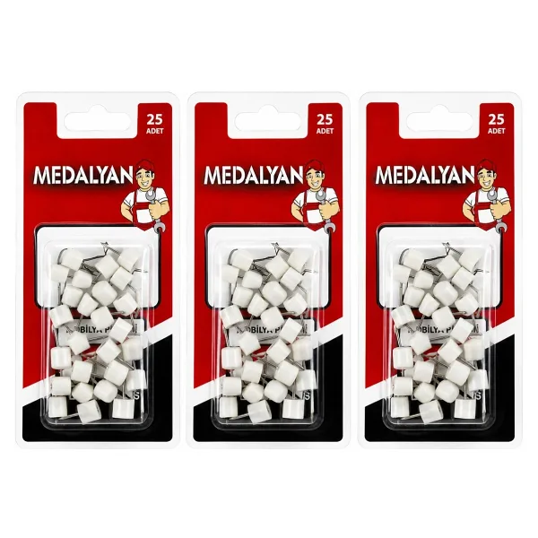 300 Adet Çivili Raf Pimi 12X25pcs Bx40