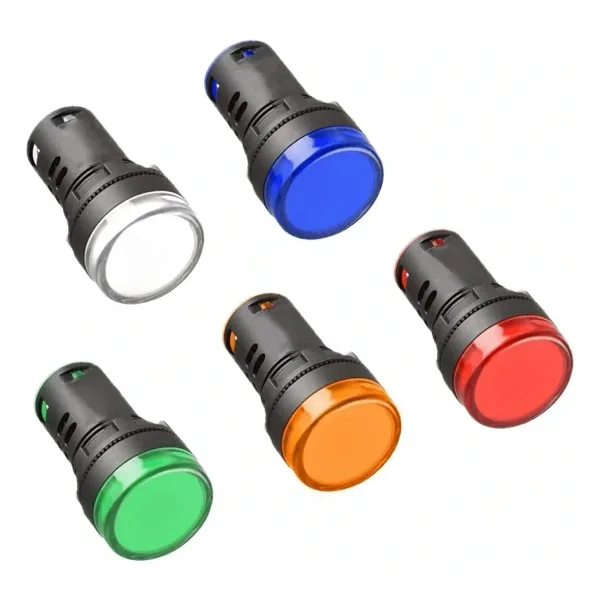 AD22-22DS 22MM Sinyal Lambası Kırmızı 24V